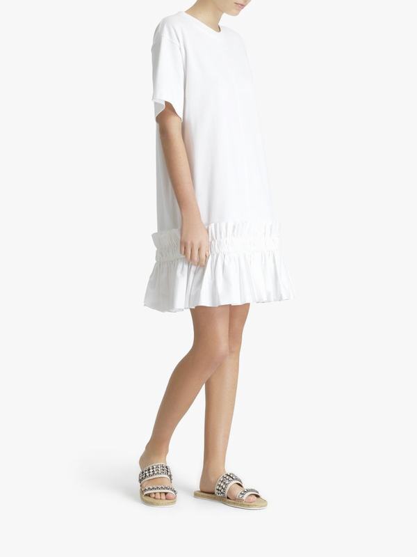 Chloé Vestidos Mujer Ropa Blancas 100% Algodón TUFB52098